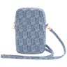 Guess для смартфонов сумка Wallet Zipper Pouch G CUBE Blue