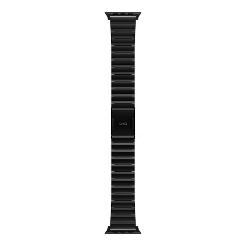 Uniq для Apple Watch 49-46-45-44 mm ремешок Strova MAG Strap Link Steel Black