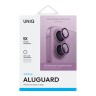 Uniq стекло для iPhone 16/16 Plus OPTIX Camera Lens AluGuard Grape Pink