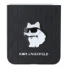 Karl Lagerfeld для Galaxy Z Flip 6 чехол PU-кожа Saffiano Monogram Choupette метал.значок, черный