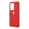 Чехол Ferrari On Track Silicone для Galaxy S20 Ultra, красный
