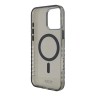 TUMI для iPhone 16 Pro чехол ShockProof Shiny Hard Black (MagSafe)