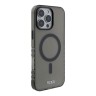 TUMI для iPhone 16 Pro чехол ShockProof Shiny Hard Black (MagSafe)