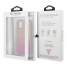 Чехол Guess 4G 3D raised Hard Gradient для iPhone 12 mini, розовый