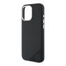 Mercedes для iPhone 16 Pro Max чехол Liquid silicone Wood Imitation Metal cam Hard Black (MagSafe)