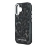 Karl Lagerfeld для iPhone 16 чехол PC/TPU Leopard Black (MagSafe)