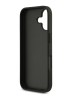 Guess для iPhone 17 чехол PU 4G Double cardslot Triangle metal logo Hard Black