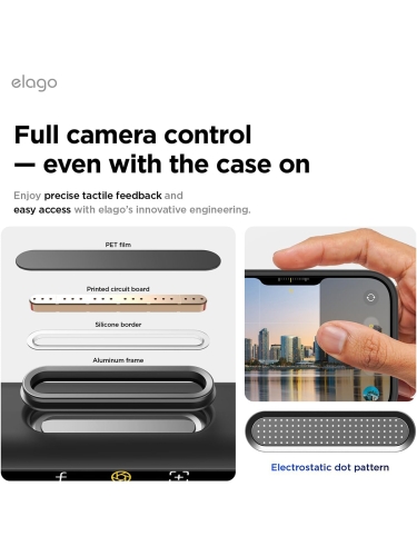 Elago для iPhone Air чехол Magnetic Silicone Black (MagSafe)