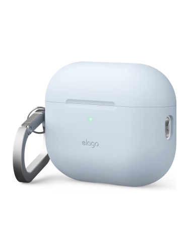 Elago для AirPods Pro 3 чехол Silicone Hang case Light Blue