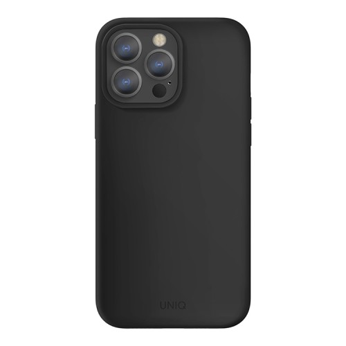 Силиконовый чехол Uniq LINO для iPhone 13 Pro, черный