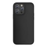 Силиконовый чехол Uniq LINO для iPhone 13 Pro, черный