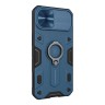 Противоударный чехол Nillkin CamShield Armor для iPhone 13, синий