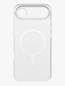 Uniq для iPhone Air чехол AirSuit Glossy Clear/White (MagSafe)