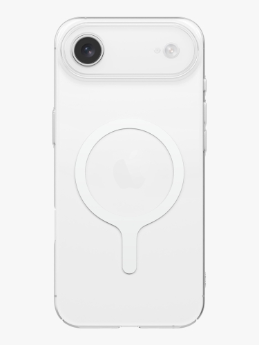 Uniq для iPhone Air чехол AirSuit Glossy Clear/White (MagSafe)