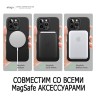 Чехол Elago MagSafe Soft Silicone для iPhone 13 Pro Max, черный