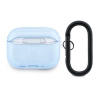 Lacoste для AirPods Pro 3 чехол TPU Croc Logo Transparent Light Blue