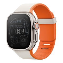 Uniq для Apple Watch 49/46/45/44 mm ремешок Revix IV reversible Magnetic Clay/Volt Orange