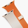 Uniq для Apple Watch 49/46/45/44 mm ремешок Revix IV reversible Magnetic Clay/Volt Orange