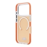 Lacoste для iPhone 17 Pro чехол ShockProof Lacquer Metal logo & Cam Hard Frosted Orange (MagSafe)