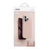 Силиконовый чехол Uniq LINO для iPhone 14 Pro, розовый (Magsafe)