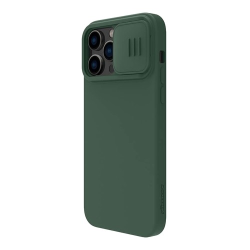 Чехол Nillkin CamShield Silky Silicone для iPhone 14 Pro Max, Mist Green