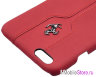 Кожаный чехол Ferrari Montecarlo Hard для iPhone 6/6s, красный