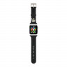 Ремешок Lagerfeld Silicone Karl head для Apple Watch 42-44-45 mm, черный