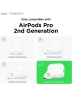 Чехол Elago Liquid case with Round strap для AirPods Pro 2, Mint