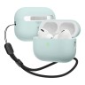 Чехол Elago Liquid case with Round strap для AirPods Pro 2, Mint
