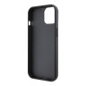 Lagerfeld для iPhone 15 чехол Fixed glitters NFT Choupette Metal pin Hard Silver