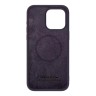 Nillkin для iPhone 15 Pro Max чехол CamShield Silky Magnetic Silicone Dark Purple (magsafe)