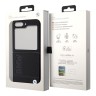 BMW для Galaxy Z Flip 5 чехол Signature Leather Logo imprint Hard Black