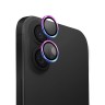 Uniq стекло для iPhone 16/16 Plus OPTIX Camera Lens AluGuard Iridescent
