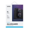 Uniq стекло для iPhone 16/16 Plus OPTIX Camera Lens AluGuard Iridescent