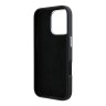 Karl Lagerfeld для iPhone 16 Pro чехол Full Wrapped Grained leather Black