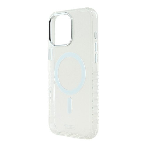 TUMI для iPhone 16 Pro чехол ShockProof Shiny Hard Clear (MagSafe)