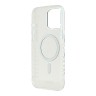TUMI для iPhone 16 Pro чехол ShockProof Shiny Hard Clear (MagSafe)