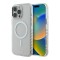 TUMI для iPhone 16 Pro чехол ShockProof Shiny Hard Clear (MagSafe)