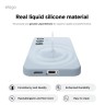 Elago для Galaxy S25 чехол Soft silicone (Liquid) Light Blue