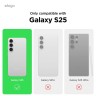 Elago для Galaxy S25 чехол Soft silicone (Liquid) Light Blue