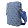 Guess для планшетов 8" сумка 4G Bag with Triangle metal logo Blue