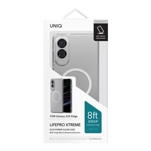 Uniq для Galaxy S25 Edge чехол LifePro Xtreme Clear (MagSafe)