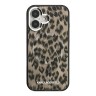 Karl Lagerfeld для iPhone 16 чехол PC/TPU Leopard Brown (MagSafe)