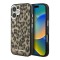 Karl Lagerfeld для iPhone 16 чехол PC/TPU Leopard Brown (MagSafe)