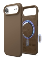 Elago для iPhone Air чехол Magnetic Silicone Brown (MagSafe)