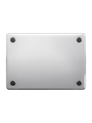 Uniq чехол-накладка для Macbook Air 15 (2023-2025 M2-M4), VERO (Crystal Clear)