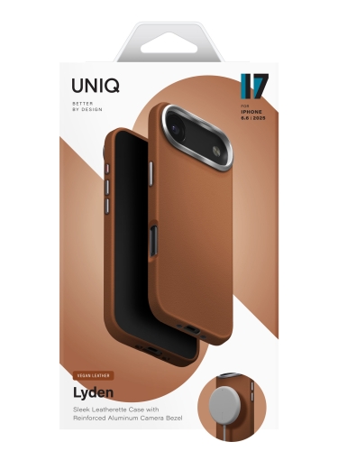 Uniq для iPhone Air чехол Lyden Caramel (Magsafe)