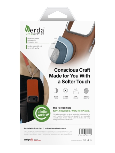 Uniq для iPhone Air чехол Lyden Caramel (Magsafe)