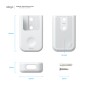 Держатель-крепление Elago Remote Holder Mount для пульта Apple TV (2021), белый