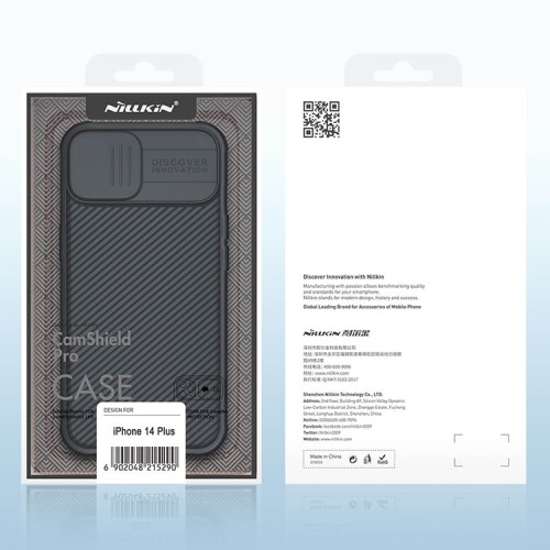Чехол Nillkin CamShield Pro для iPhone 14 Plus, черный